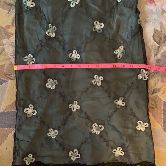 VINTAGE BETSEY JOHNSON MESH COCKTAIL MIDI DRESS 90s Y2K NWT MADMEN S 2 4 - Picture 9 of 11